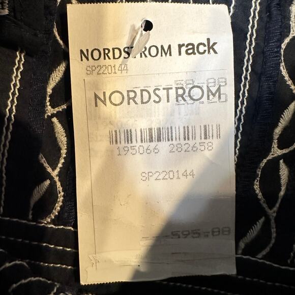 NWT Ulla Johnson Blue White Embroidery Sleeveless Button Front Nerida Midi Dress - Picture 8 of 16